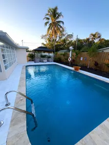 Tropical Backyard Escape • Pool+Sauna•10 Min Beach - Image 3