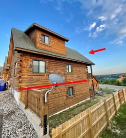 311 Upper Hilltop Loft Cabin with View & Fireplace - Image 2