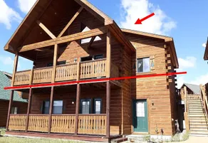 311 Upper Hilltop Loft Cabin with View & Fireplace - Image 3