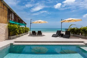 Beachfront 4BR Villa with Private Pool - Ocean Access - Image 3