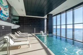 Sea view, 30th floor, Garage, heated pool, AC - Image 4
