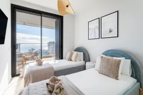 Sea view, 30th floor, Garage, heated pool, AC - Image 2
