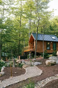 Nordic House | Glamping Cabin w Private Hot Tub - Image 3