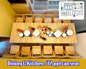 5-minute walk from Motomachi station | 3LDK private use | Up to 14 people [Nice Day Motomachi] - Image 4