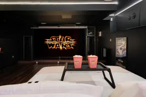 Premium Cinema Room with Spa and Private Garden - Image 5