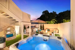 The Aqua House-1BR-1BA HotTub+FirePit+Grill+EV - Image 2