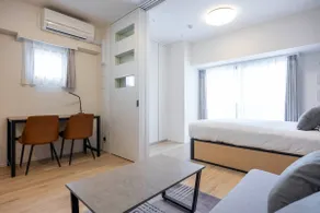 Mat Ryogoku, apartment with double bed and sofa bed j02 - Image 3