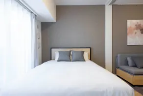Mat Ryogoku, apartment with double bed and sofa bed j02 - Image 2