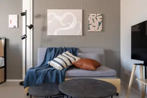 Mat Ryogoku, apartment with double bed and sofa bed g02 - Image 4