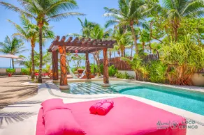 Alma Rosa Beachfront Luxury Villa w Heated Pool - Image 3