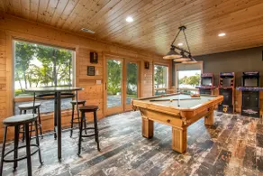 Lakefront Luxury Cabin • Dock • Beach • Game Room - Image 4