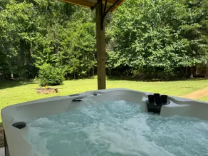 Wooded Retreat on 1 Acre | 4BR w/ Hot Tub+Fire Pit - Image 2