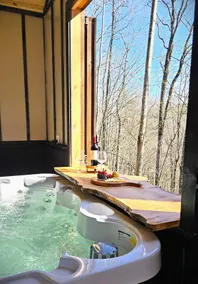 Romantic Indoor/Outdoor Spa w/Sauna + Mtn Views - Image 4