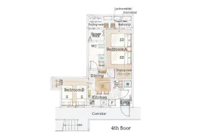 5min to Shibuya!/2LDK 2BR&4Beds 40㎡/Tokyo cozy Apt - Image 3