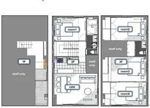 A 100 ㎡ house in Nishi-Ogi with 4 bedrooms and a kitchen and dining area, 12 minutes by train to Shinjuku - Image 5