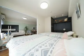3-generation families and groups welcome | Spacious 2LDK, 59 m² | Free parking, washer and dryer | Up to 8 people, family apartment. - Image 5