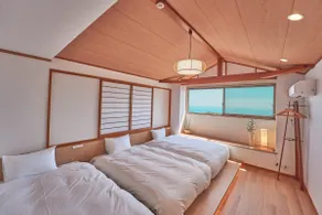 Izu Atagawa * Private villa with a view of the sea and hot spring * Near the station, with a wooden deck, BBQ, and sauna - Image 3