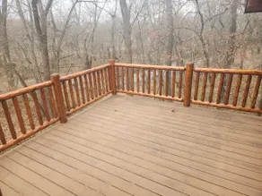 secluded cozy cabin in the woods on Sangamon river - Image 3