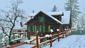Stunning Log Cabin | Views | Fire Pit | Twain Hart - Image 2