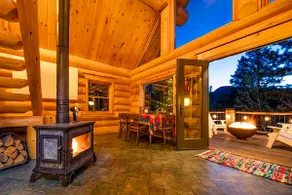 Creekside Cabin with Private Hot Tub & Wood Stove - Image 5