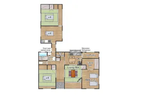 Ueda City, Nagano Prefecture [Maximum 15 people/1 building for rent] Parking lot for 4 cars free of charge - Image 2