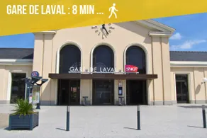 Le Mosaïque, proche gare, terrasse, parking privé - Image 5