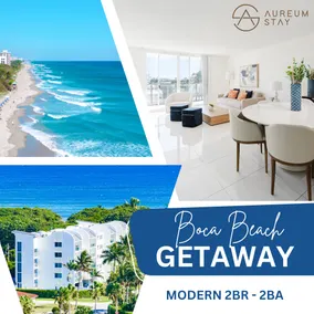 Steps to Beach • Modern 2BR w/ Balcony & Pool - Image 2