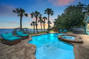 Game Room Theater Luxurious Waterfront Retreat - Image 3