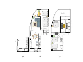 2 min to Kujo Sta.｜3 stops to Namba｜123㎡・Sleeps 15 - Image 5