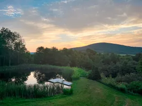Catskills Cabin w Pond and Views - Image 2
