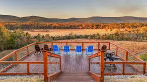 12-Acre Cabin with River! Pickleball, Kayaks, Golf - Image 2