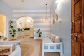 2BHK w/ Pool & Parking | 1min walk to Morjim Beach - Image 4