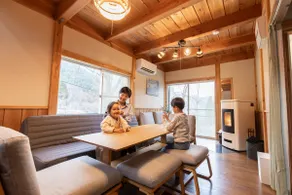 Firewood bath, athletic net, BBQ, pellet stove, nature, mountain climbing, 30 seconds to the river, fishing, 9 minutes to Tsuru Interchange - Image 2