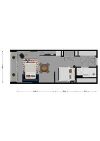 Studio XL, Sleeps up to 4, BoLo AMS, Kitchen, 37m2 - Image 3
