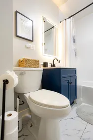 Stylish Lockport Home | King Bed + Coffee Bar - Image 5