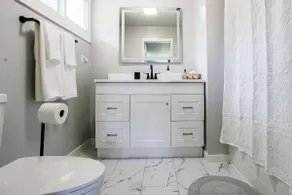 Stylish Lockport Home | King Bed + Coffee Bar - Image 3
