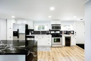 Stylish Lockport Home | King Bed + Coffee Bar - Image 4
