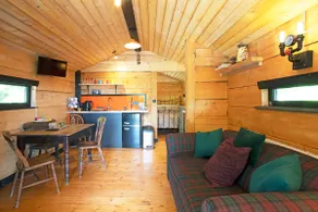 Woodcutters' Cabin Authentic Log Cabin Talybont Aberystwyth SY245DW - Image 5