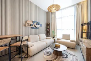 Stylish 1BR with Pool - Al Mamsha-10min to airport - Image 2