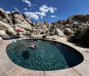 Joshua Tree Retreat, Private pool, Garden and Cave-inspired-Private Estate - Image 3