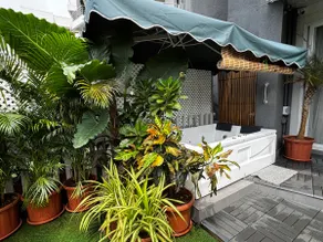 ‘Boho Bliss’ Studio with Garden & Jacuzzi- Karjat - Image 1