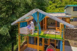 Jacuzzi with Valley view, Jibhi | Duplex chalet - Image 3
