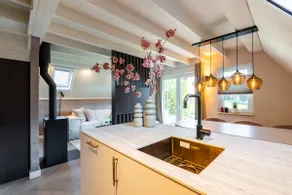 Luxury waterfront cottage | Wood-burning stove | 6 people - Image 3