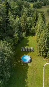 A cottage in the mountains with a hot tub and swimming pool, forest - Image 2