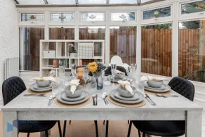 Familienorientiertes charmantes Ferienhaus mit Terrasse und Garten | Gartenblick - Image 5