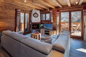 Meribel Les Allues: Charmerende hytte med jacuzzi - Image 3