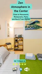 Zen Studio in the Center | Free Parking | 24-hour Check-in - Image 2