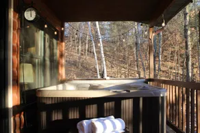 Lakeside Log Cabin + Hot Tub - Image 5