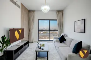 Vogue Vacation Homes, Dubai International City Olivz by Danube near Dragon Mart, One Bedroom Apartment with Balcony and City View, Access to all Amenities - Image 2