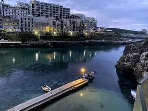 Water's Edge Suite Xlendi Direct Seafront with Private Roof Top Jacuzzi - Image 2